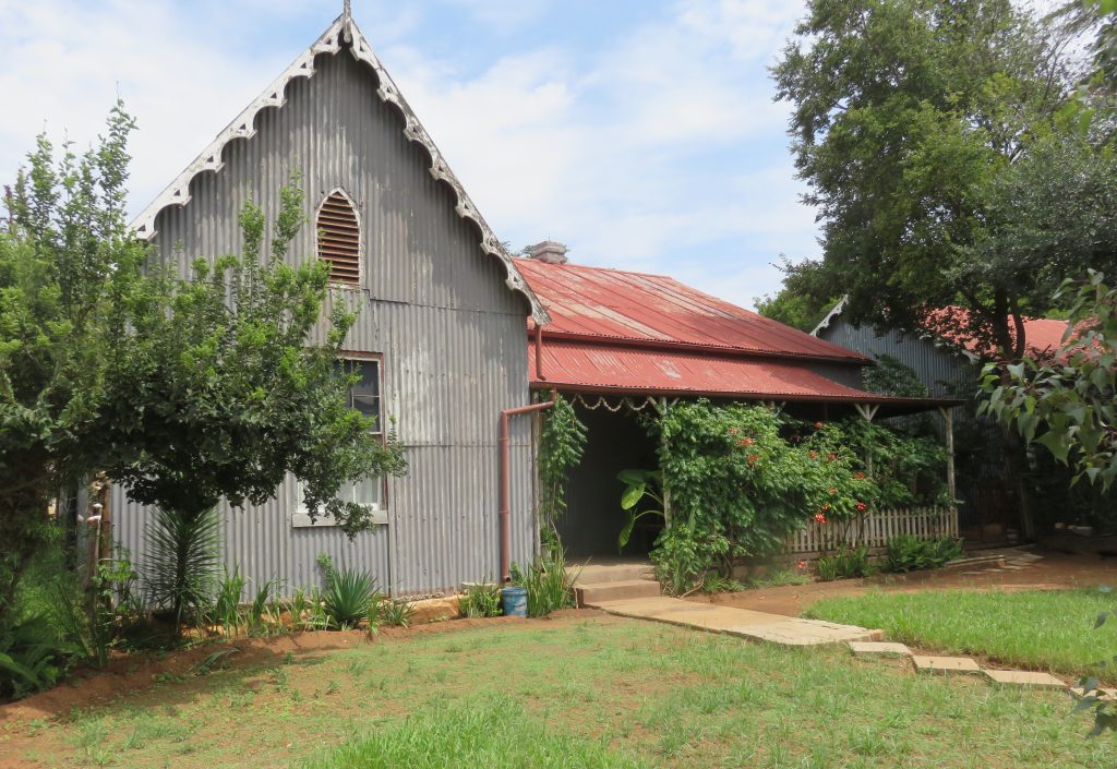 Klerksdorp corrucated iron house